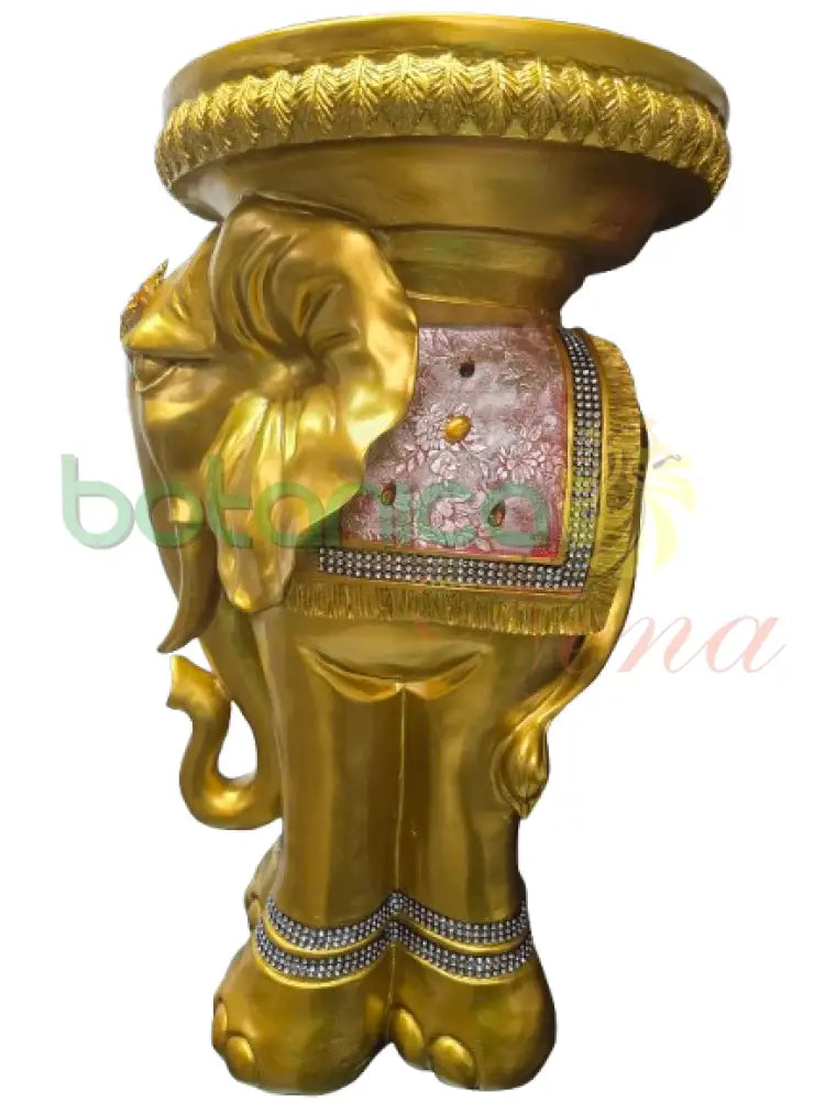 Pedestal / Base Elefante Shango / Orula Gold