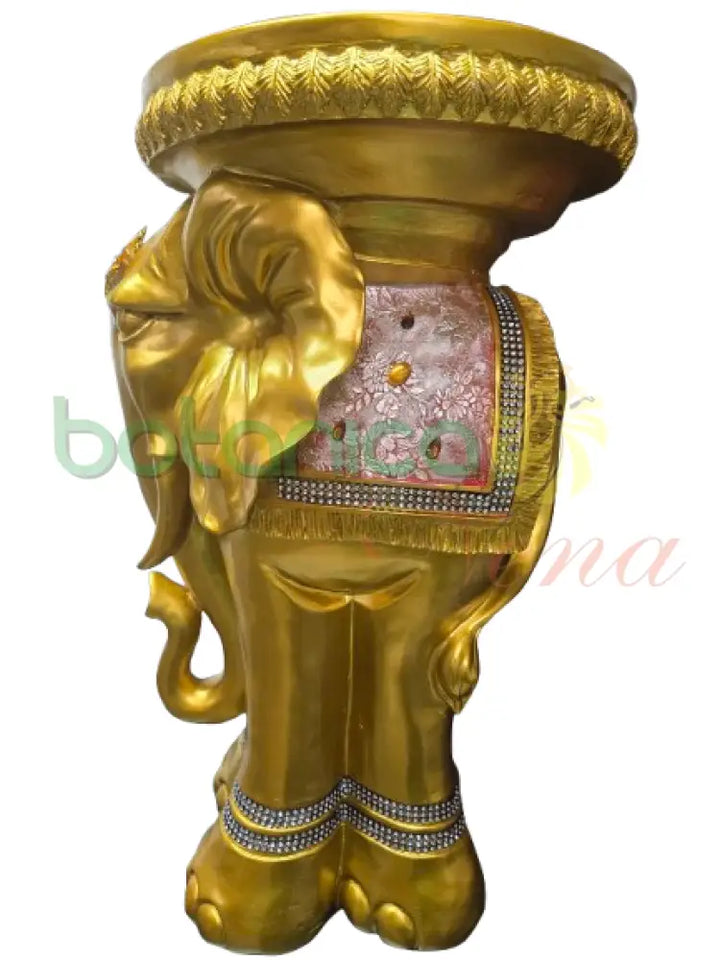 Pedestal / Base Elefante Shango / Orula Gold