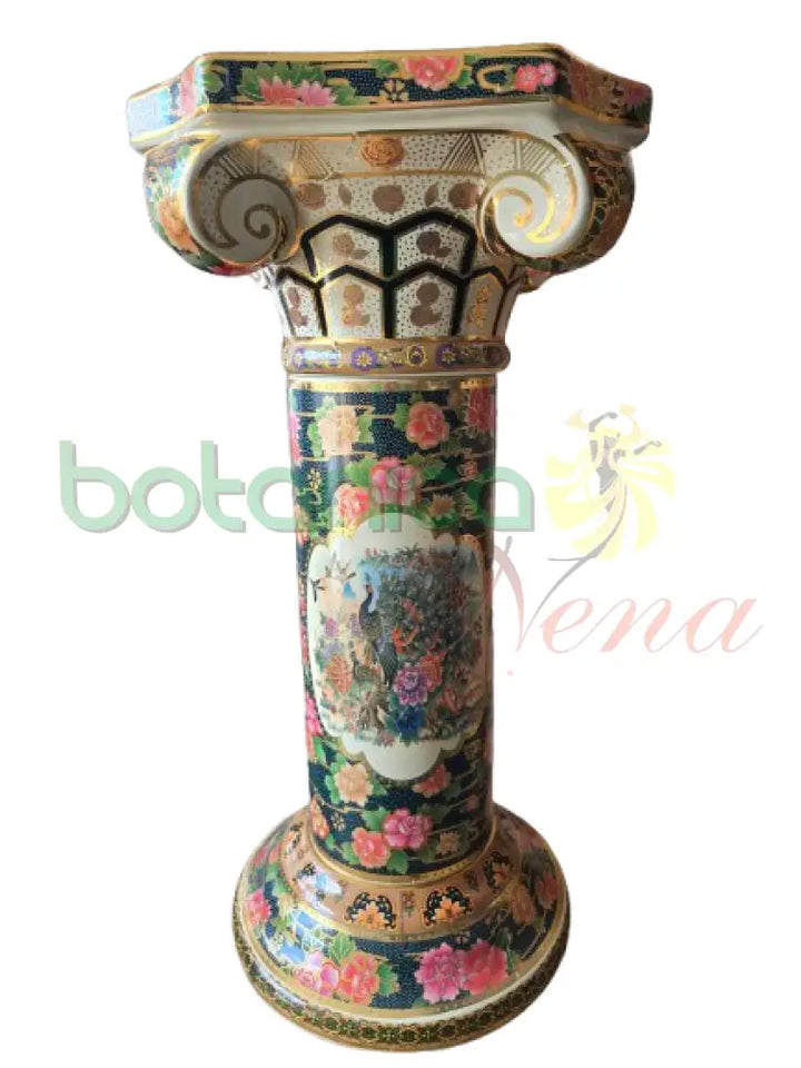 Pedestal Columna Satsuma Oshun - Obba 23’’X10’’