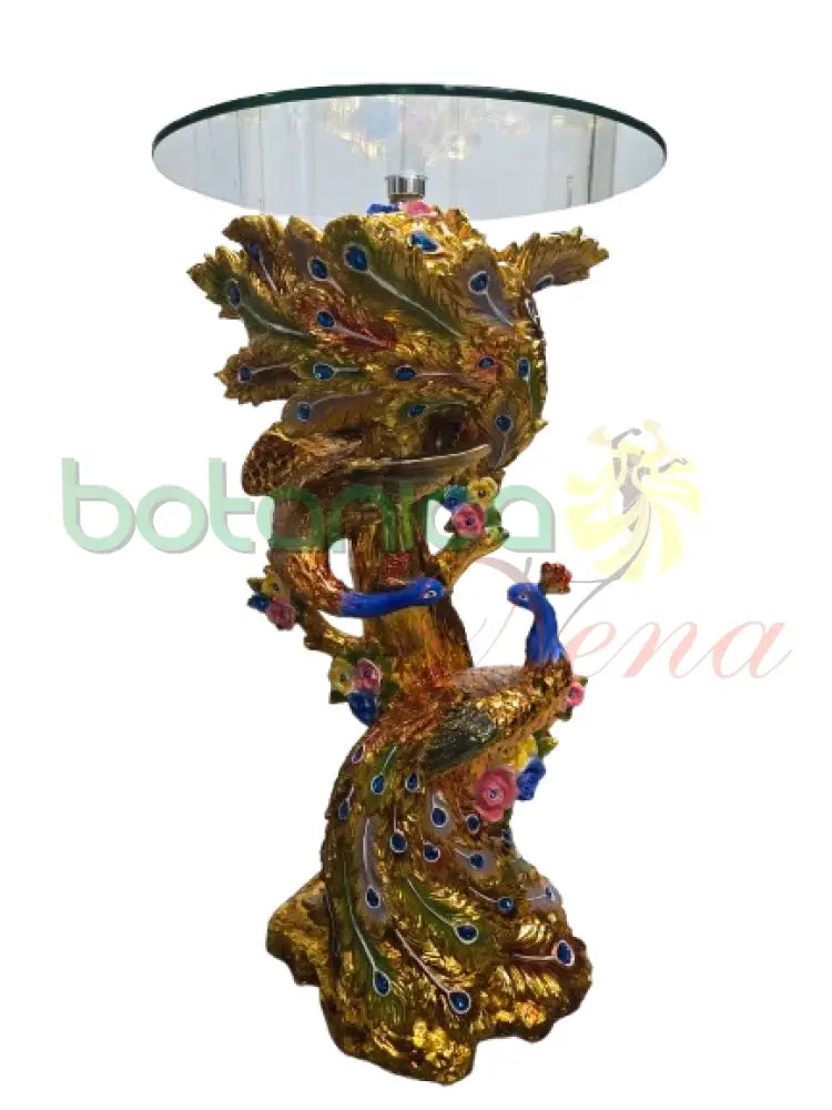 Pedestal / Mesa 2 Pavos Real 36’’ x18’’ colores