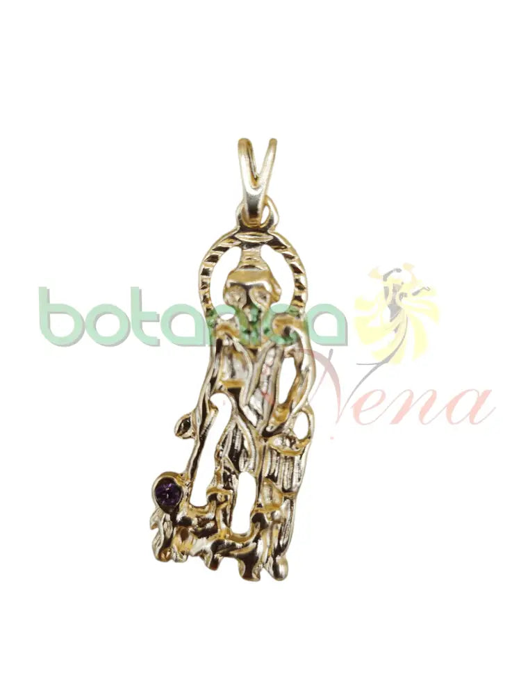 Pendiente / Dije San Lazaro baño de Oro - Botanica Nena