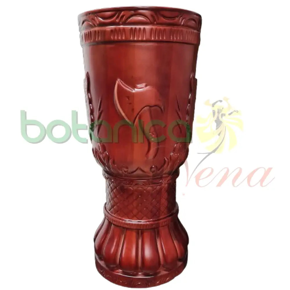 Pilón Tallado Shango 21"H X 10"W - Botanica Nena