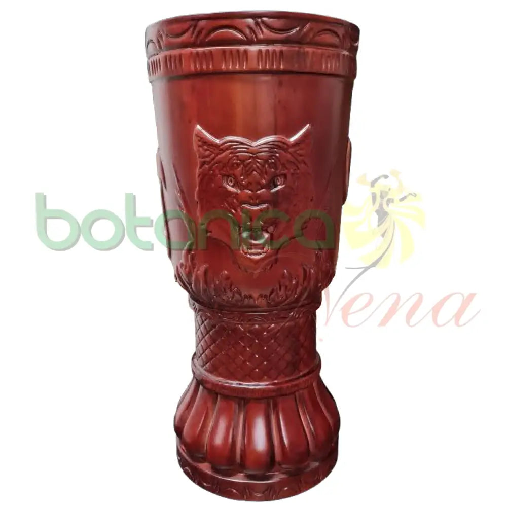 Pilón Tallado Shango 21"H X 10"W - Botanica Nena