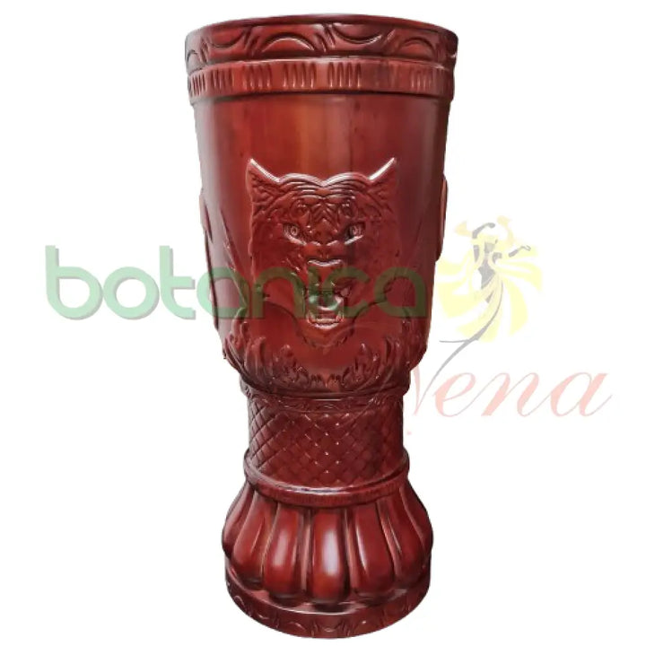 Pilón Tallado Shango 21"H X 10"W - Botanica Nena