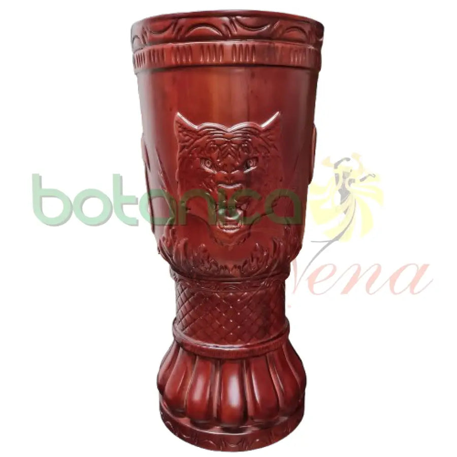 Pilón Tallado Shango 21"H X 10"W - Botanica Nena