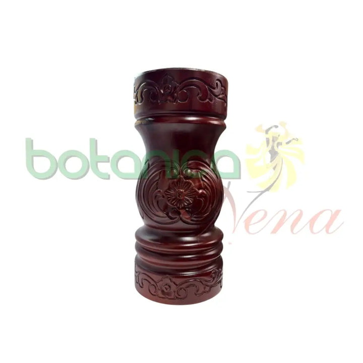 Pilón Tallado Shango 22’’X10’’ Cerezo