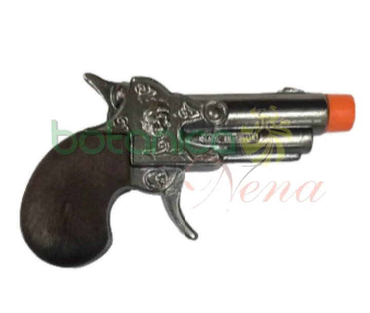 Pistola pequena pirta Deringer 4’’ x 2’’ Aprox