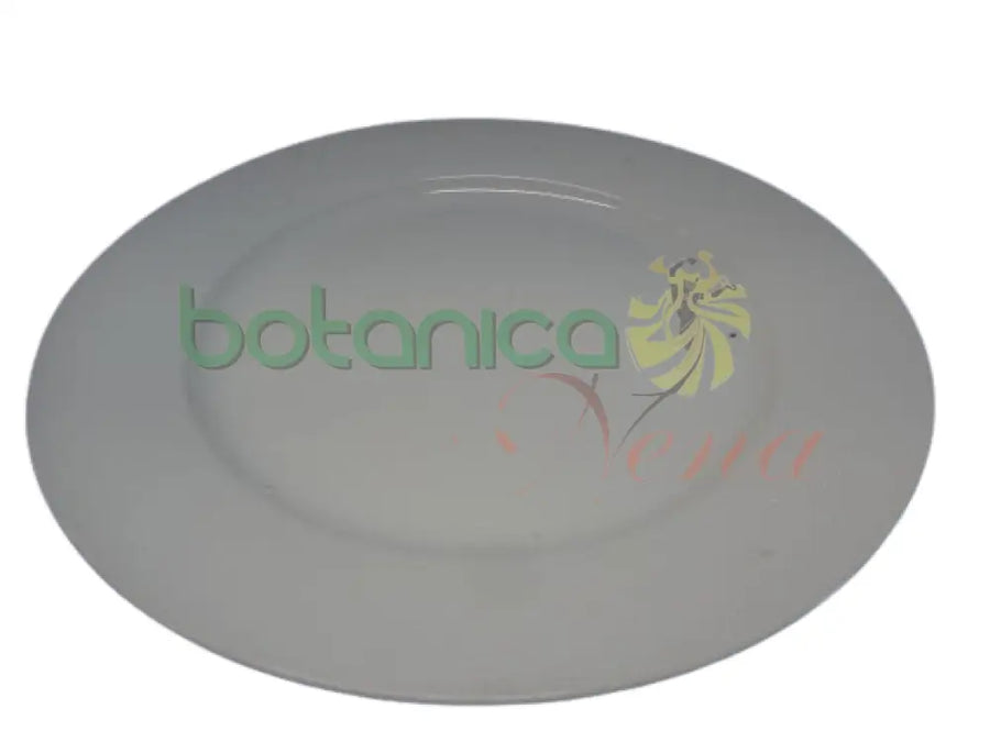 Plato LLano de Porcelana 10 pulgadas - Botanica Nena
