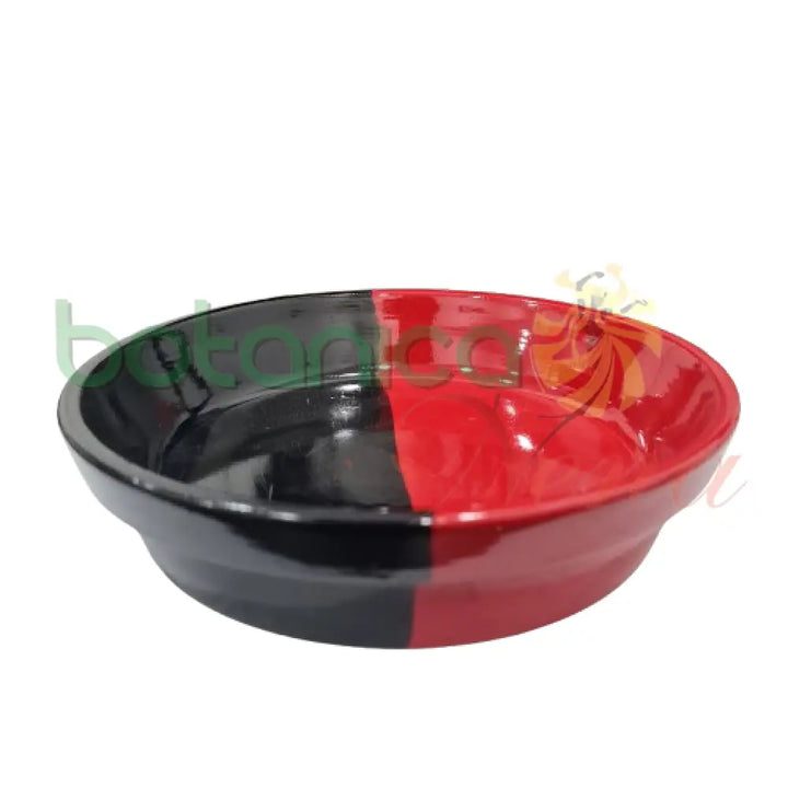 Platos De Ceramica pintado al horno Elegua Pequeño 5.8’’ x 1.5’’