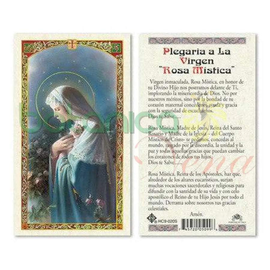 Plegaria a la Virgen Rosa Mistica - Botanica Nena
