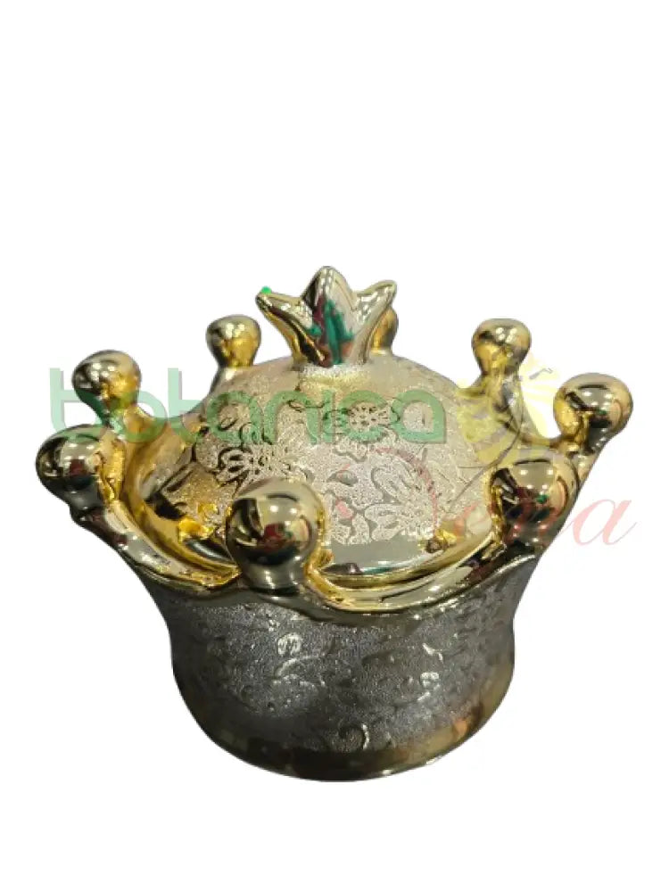 Polvera Ibeji dorado 6’’ x 6’’ x 5’’