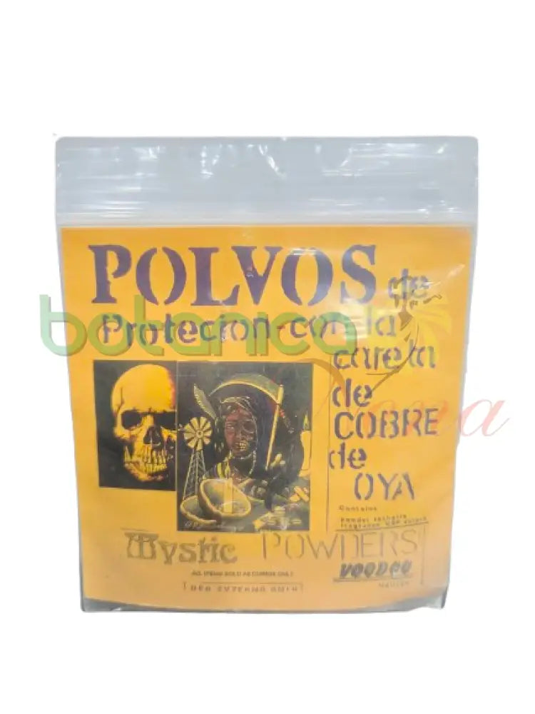 Polvo de Proteccion con la Careta de Oya