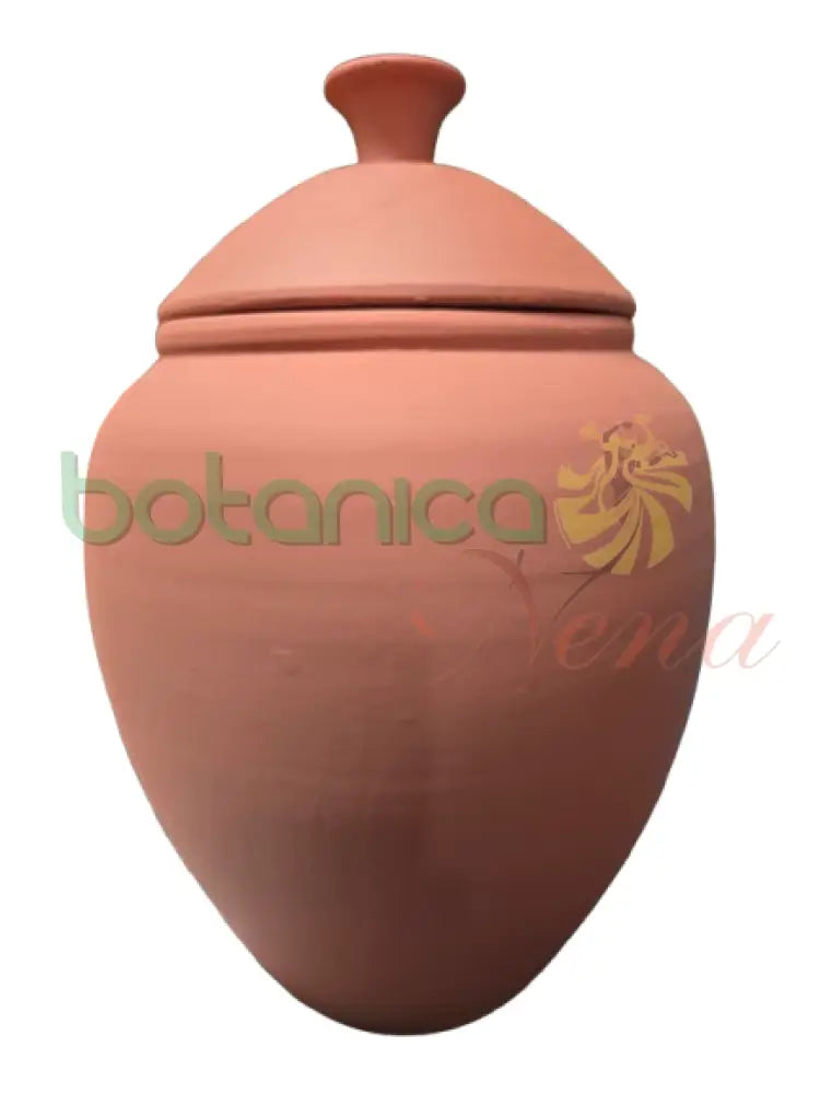 Potiche Barro Grande Olokun Babalawo 10’’Ancho x 16 ’Alto