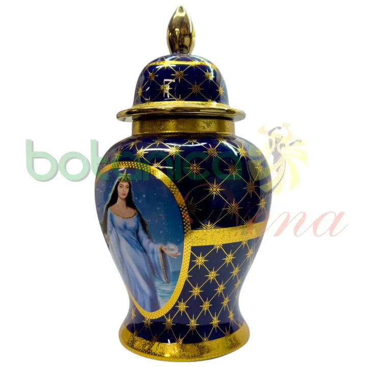 Potiche Olokun / Yemaya 10’’ x 10’’ x 18’’