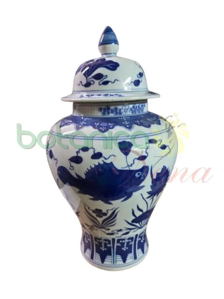 Potiche Olokun / Yemaya 9’’ x 9’’ x 18’’