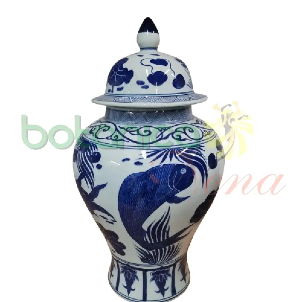 Potiche Olokun / Yemaya 9’’ x 9’’ x 18’’