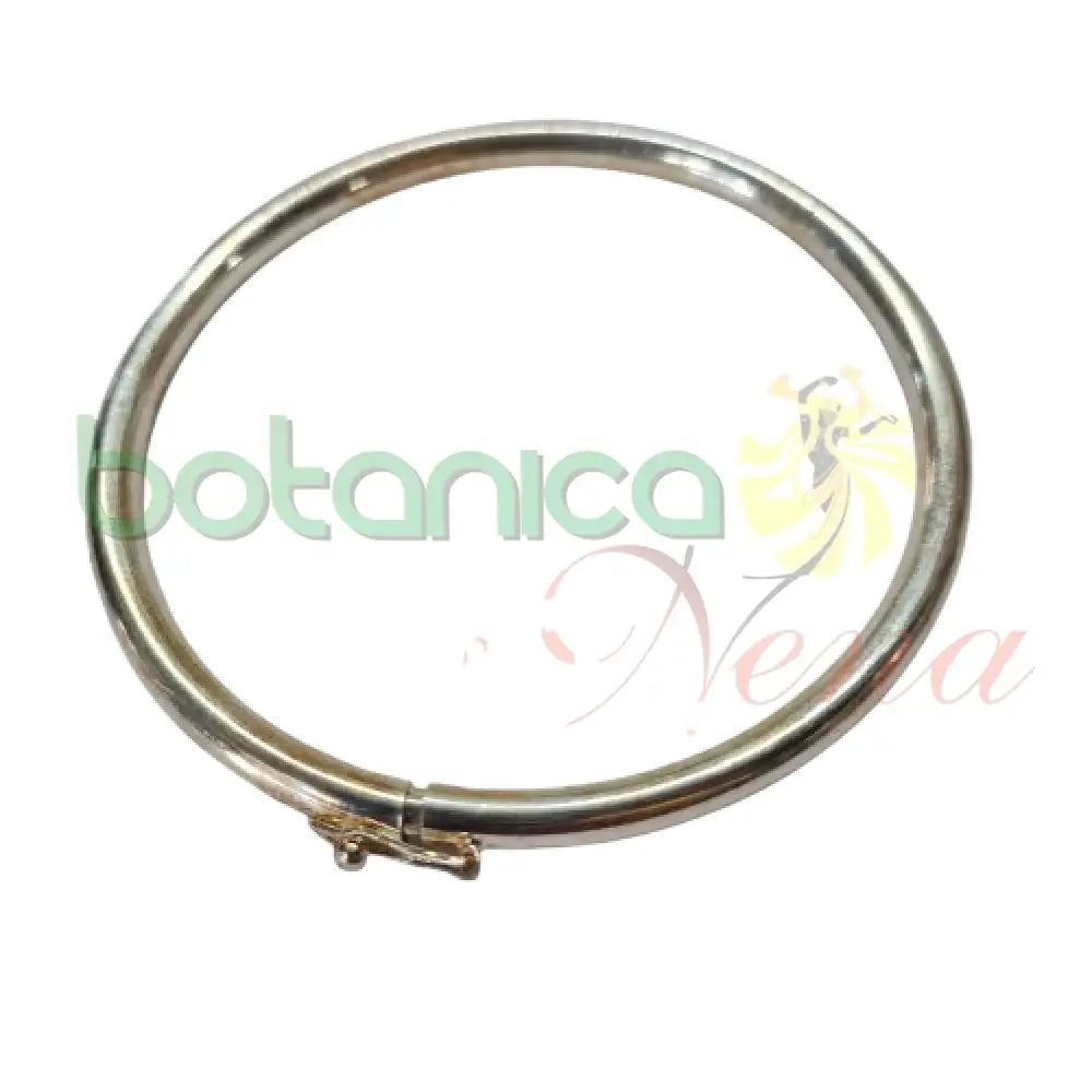 Pulso/esclava Obatala hueco con cierre Baño de plata - Botanica Nena