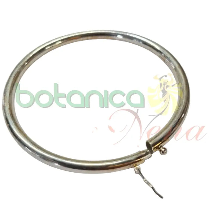 Pulso/esclava Obatala hueco con cierre Baño de plata - Botanica Nena