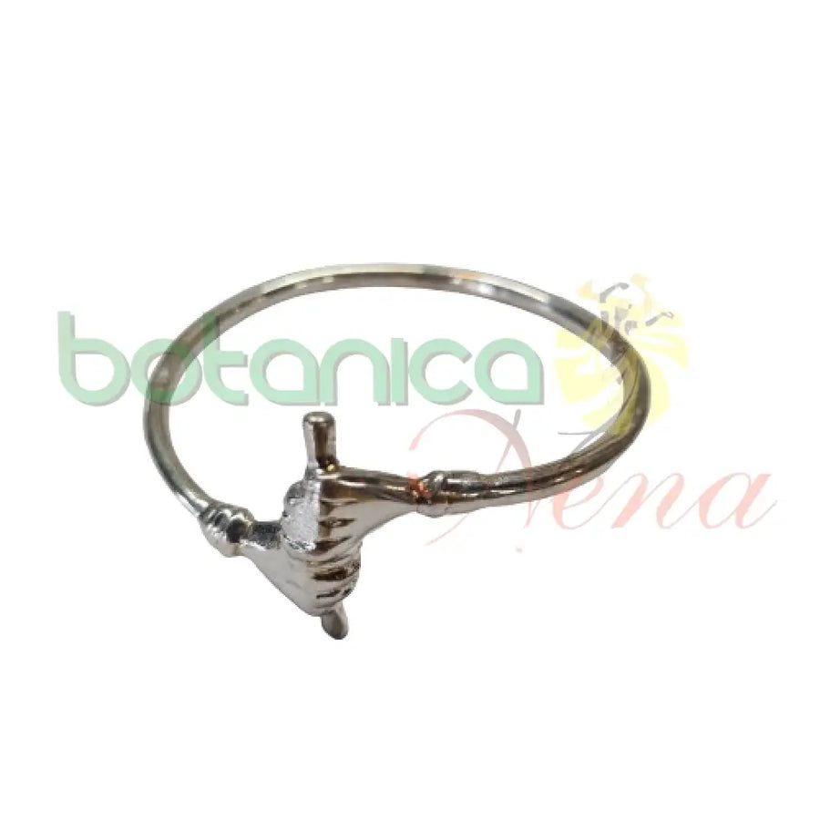 Pulso/esclava Obatala con Pauye Baño de plata - Botanica Nena