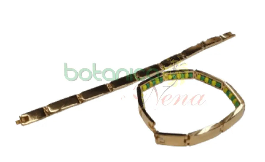 Pulso - Manilla - Ilde Dorado Cerrado. Acero inoxidable - Botanica Nena