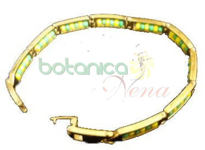 Pulso - Manilla - Ilde Orula - Acero Inoxidable - abierto Dorado - Botanica Nena