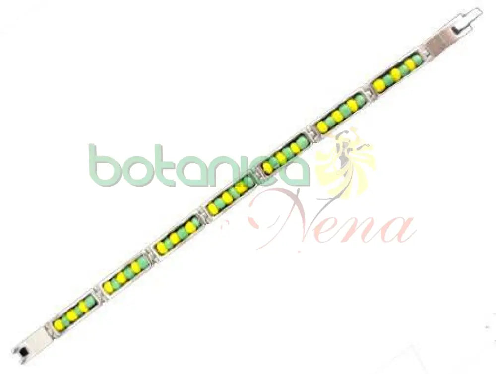 Pulso - Manilla _ Ilde Orula - Acero Inoxidable - Cerrado Plateado - Botanica Nena