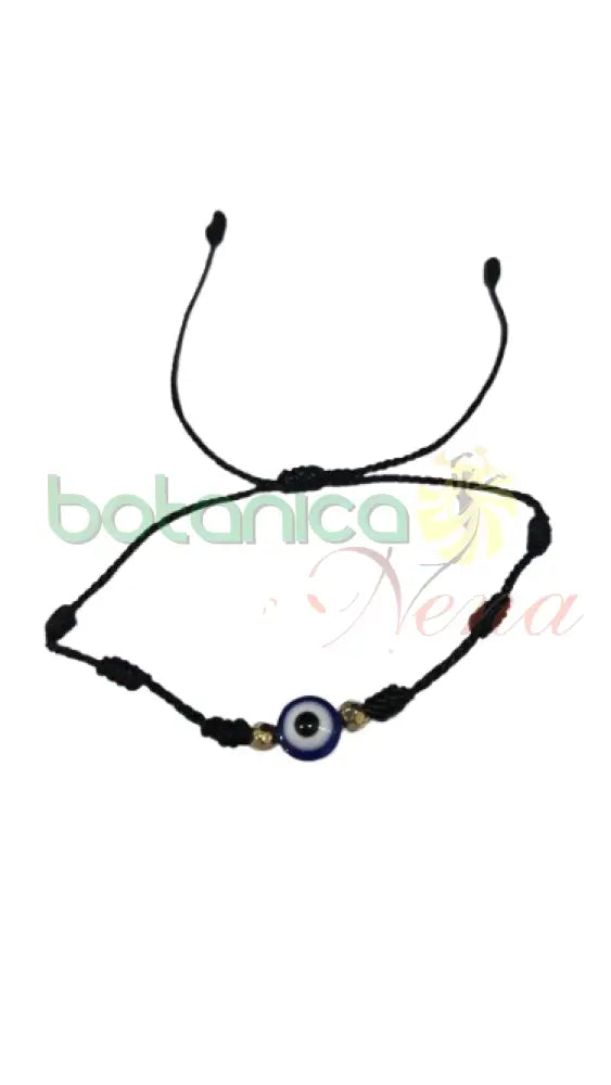 Pulso Ojo turco Azul con hilo Azul o Negro o blanco Hilo Negro / Ojo turco azul