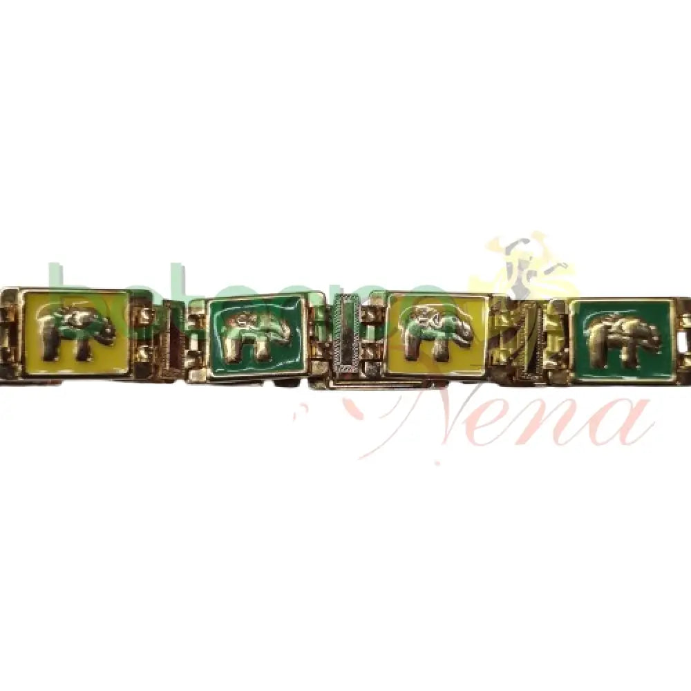 Pulso Orula con Elefantes baño de Oro - Botanica Nena