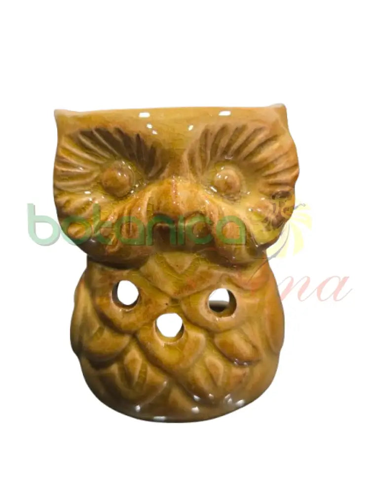 Quemador de aceite en ceramica 3’’x3’’ Amarillo