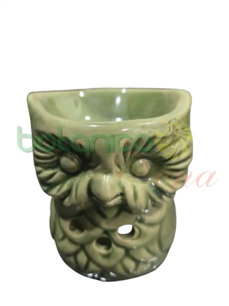 Quemador de aceite en ceramica 3’’x3’’ Verde