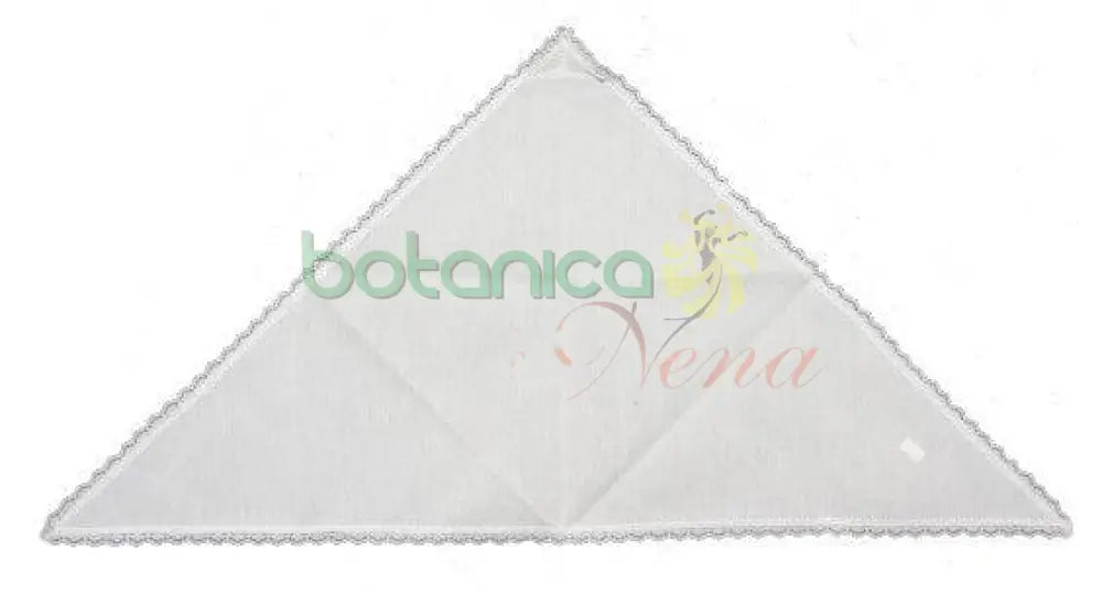 Quilla Blanca Bordada en Encaje - Botanica Nena