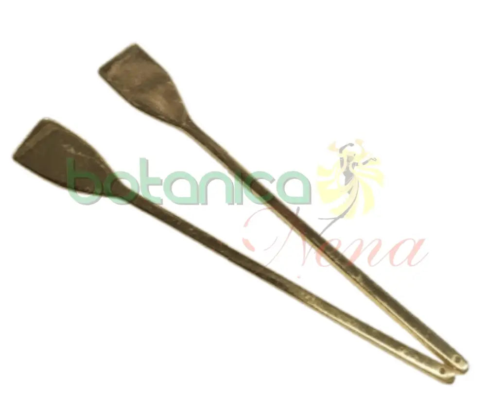 Remos Baño Plata y Oro (Par. 2) 4" - Botanica Nena