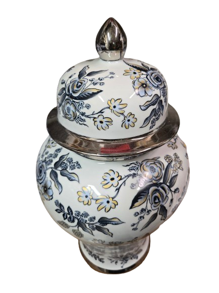 Potiche Olokun / Yemaya 18"H - Botanica Nena