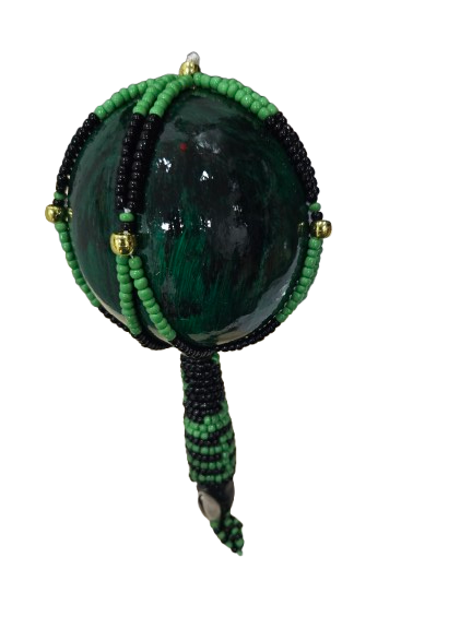 maraca forrada para oggun 7" a 8" Aprox - Botanica Nena