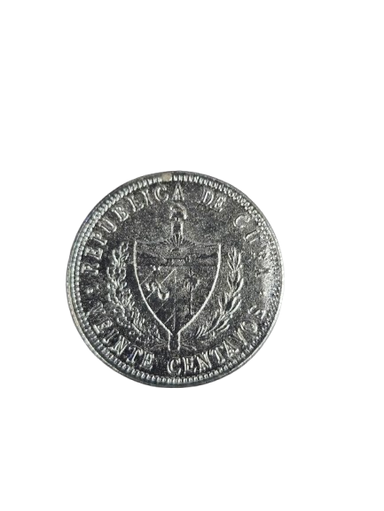Moneda Cubana 1"