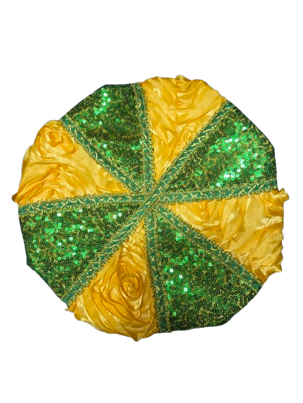Gorro de Santo con brillos lentejuelas