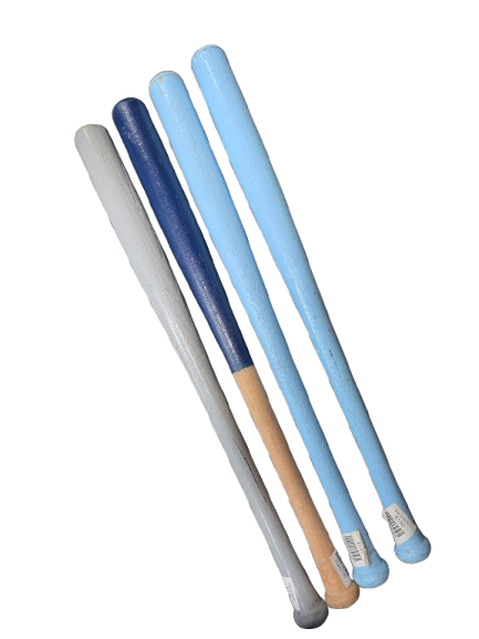 Bate de Madera 18'' pintados de diferentes colores - Botanica Nena