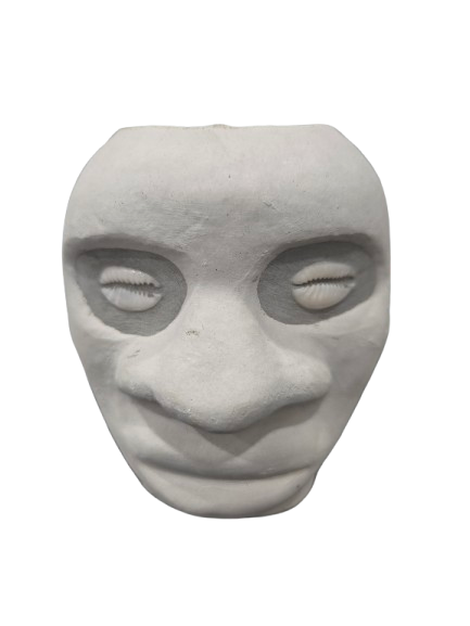 Elegua Cemento 1 cabeza 4.5 H X 4"W