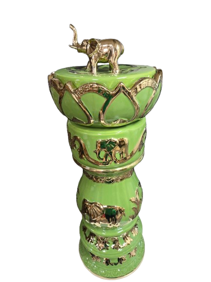 Set Pedestal Columna + Sopera Orula/Inle