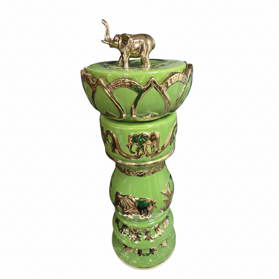 Set Pedestal Columna + Sopera Orula/Inle - Botanica Nena