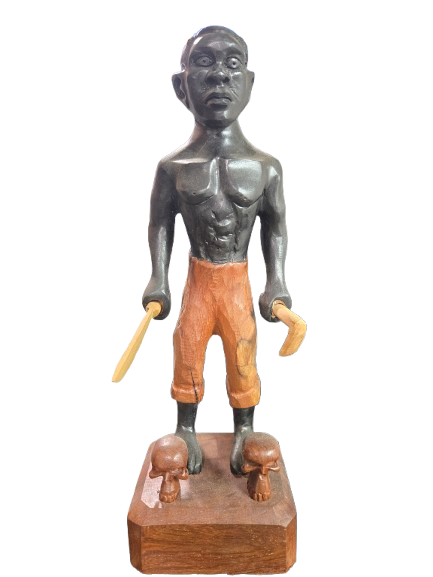 Negro Congo De Madera 18" - Botanica Nena