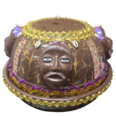Cazuela Barro San Lazaro Decorada - Botanica Nena