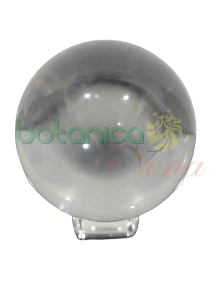 Bola de Cristal Mediana 3" Ancho con base de Cristal  0.8" - Botanica Nena