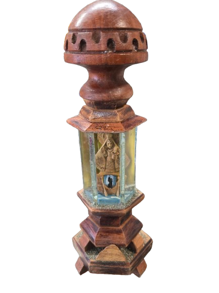 Virgen Caridad del Cobre en madera - Botanica Nena