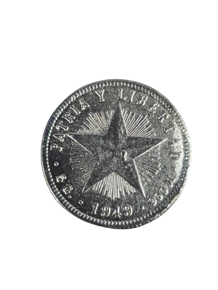 Moneda Cubana 1"