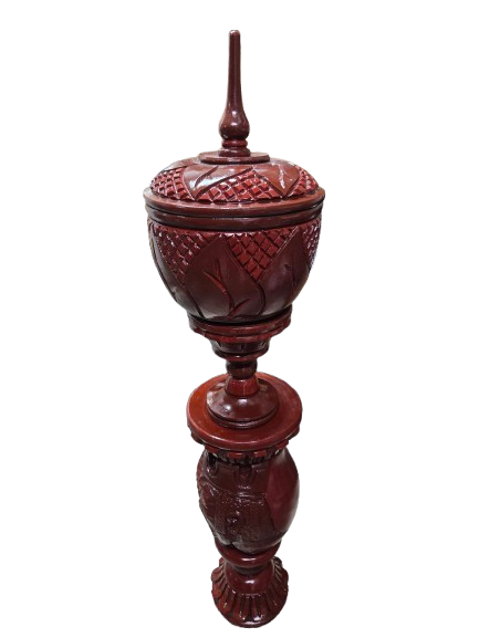 Pedestal Con Batea Shango 52"H x 11" W