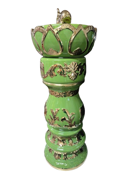 Set Pedestal Columna + Sopera Orula/Inle