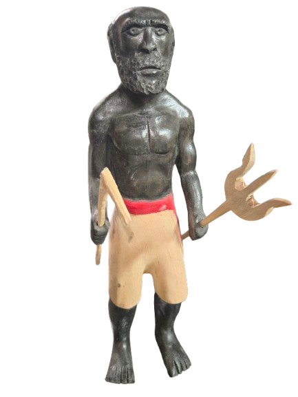 Negro Congo De Madera 16" Y 17" - Botanica Nena