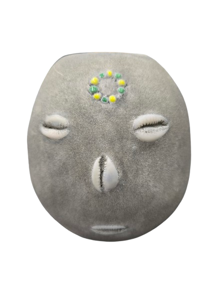 Elegua Cemento 1 cara  redonda