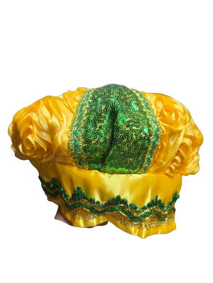 Gorro de Santo con brillos lentejuelas